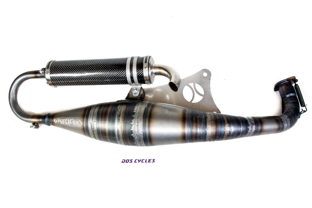 Yamaha Horizontal Minarelli Athena Complete Racing Exhaust System