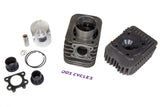 Vespa Piaggo Polini 47mm 4 Stud Cylinder Kit - 12 Pin