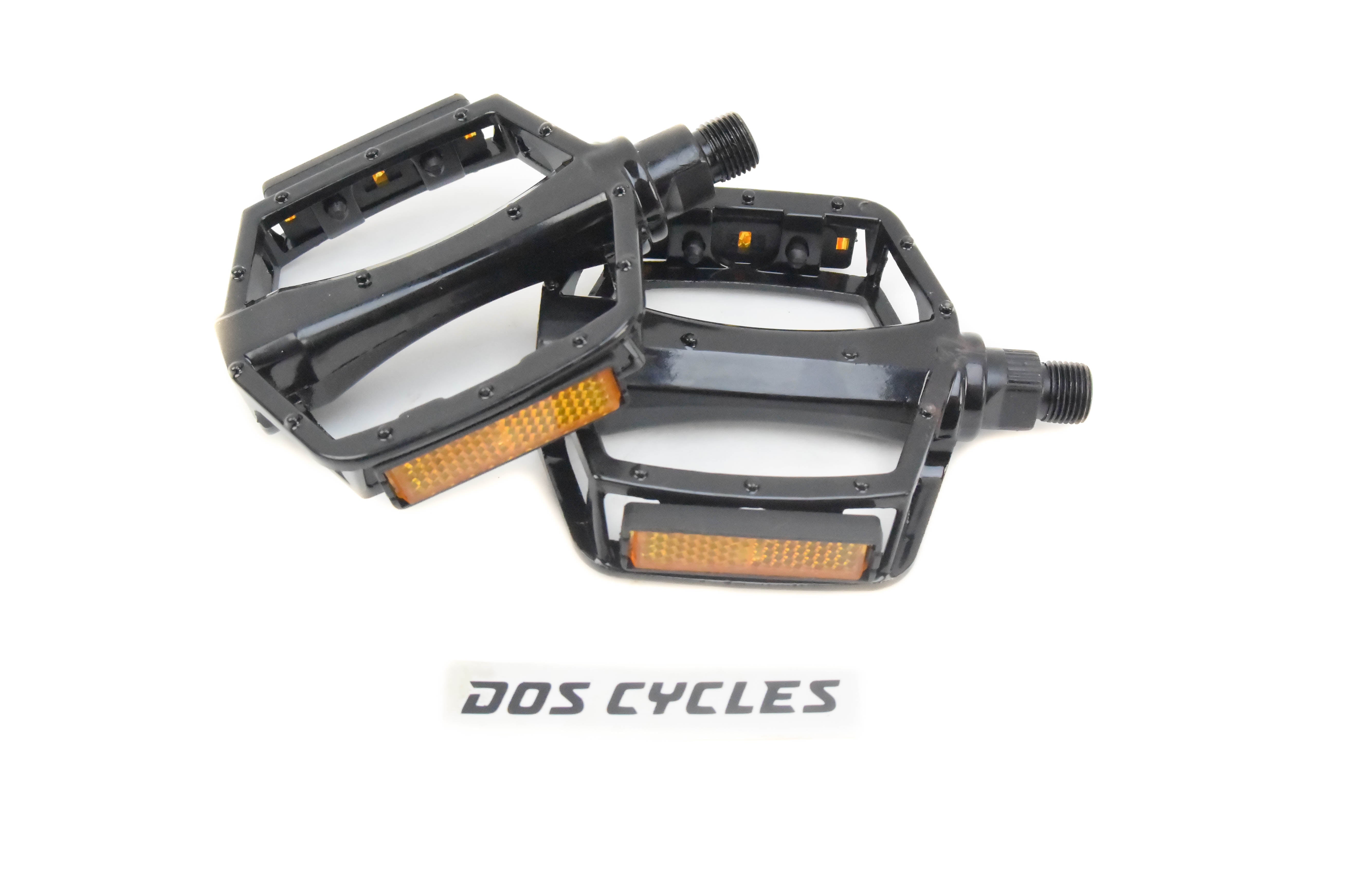 Black Metal Pedal Set