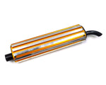 Gold and Chrome Rail Baffle