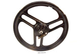 Grimeca 17" Front Black Slanted 3 Star Mag Wheel
