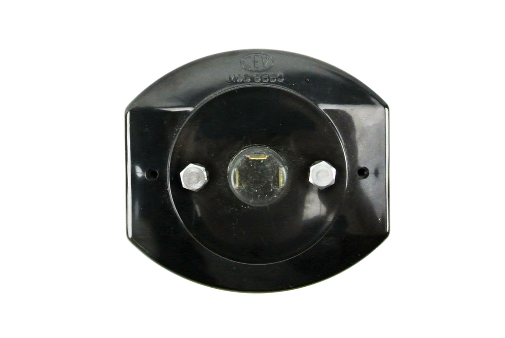 Early CEV 9350 Style Tail Light – 1975 Solex 4600 V2, Black Housing, 6V21/3CP Bulb (Taiwan)