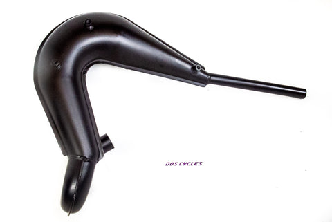 Yamaha DT50LC Botanas Racing High Pipe - Black