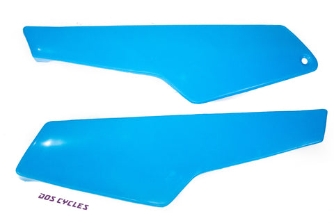 Yamaha DT50LC Side Covers - Light Blue