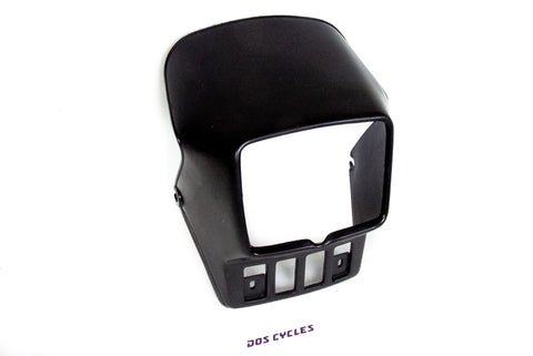 Yamaha DT50LC Headlight Fairing - Black