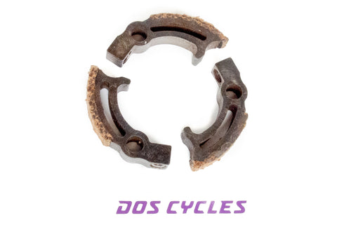 Puch E50 C.L.A.W. 5mm Race Clutch Shoes - 3 Shoe