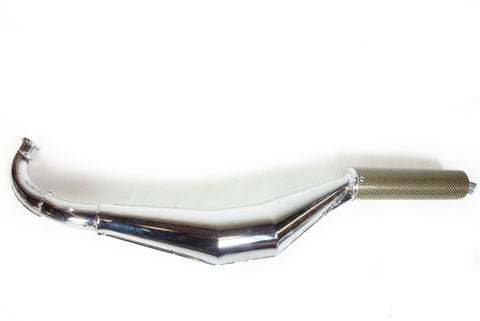 Puch Simonini Exhaust - Chrome