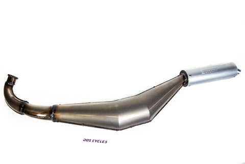 Puch Simonini Exhaust with Aluminum Baffle