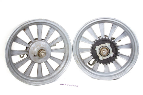 Bernardi 10" 12 Ray Wheel Set