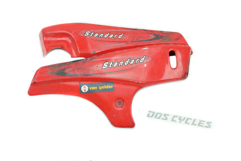 Tomos Side Covers in Red - USED