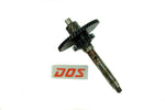 Derbi Flat Reed Rear Variator Input Shaft - USED