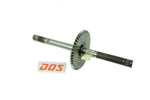 Derbi Flat Reed Pedal Shaft - USED