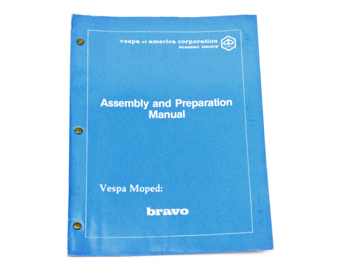 Vespa Bravo Shop Manual